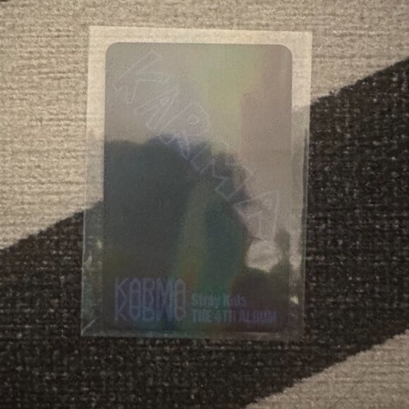 Stray Kids Felix Photocard – KARMA Version – 4th Album - Picture 4 of 4